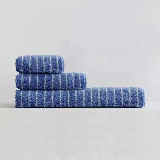 Deep Sea Set — denim blue towel set
